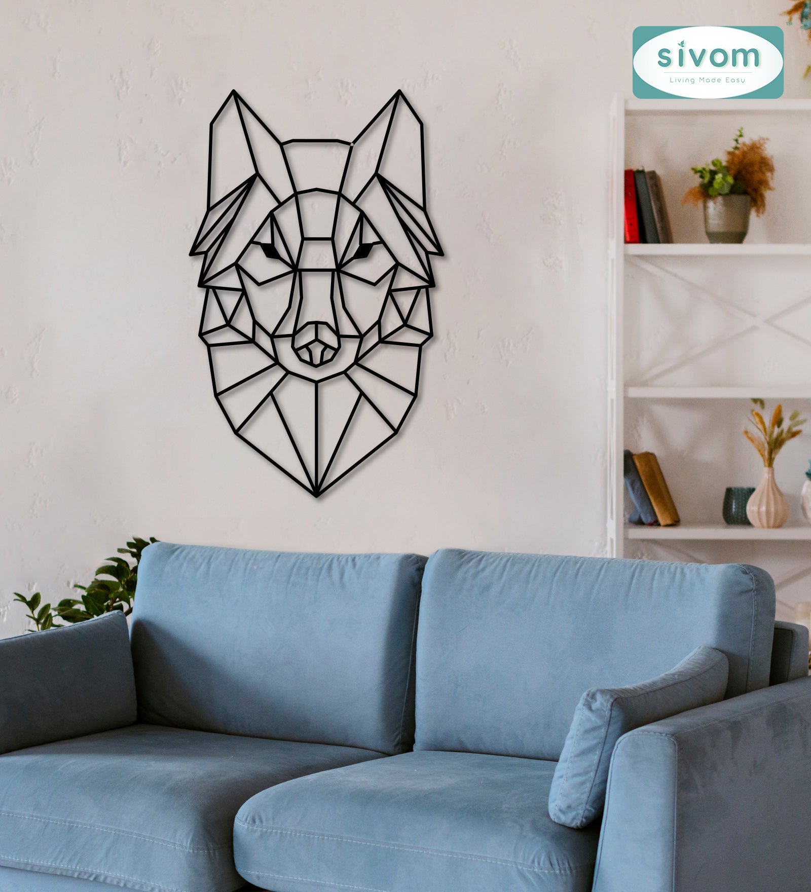 Sivom SIVOM 3DFrame Modular Wall Decor for Modern Homes | Elegant Design & Premium Finish
