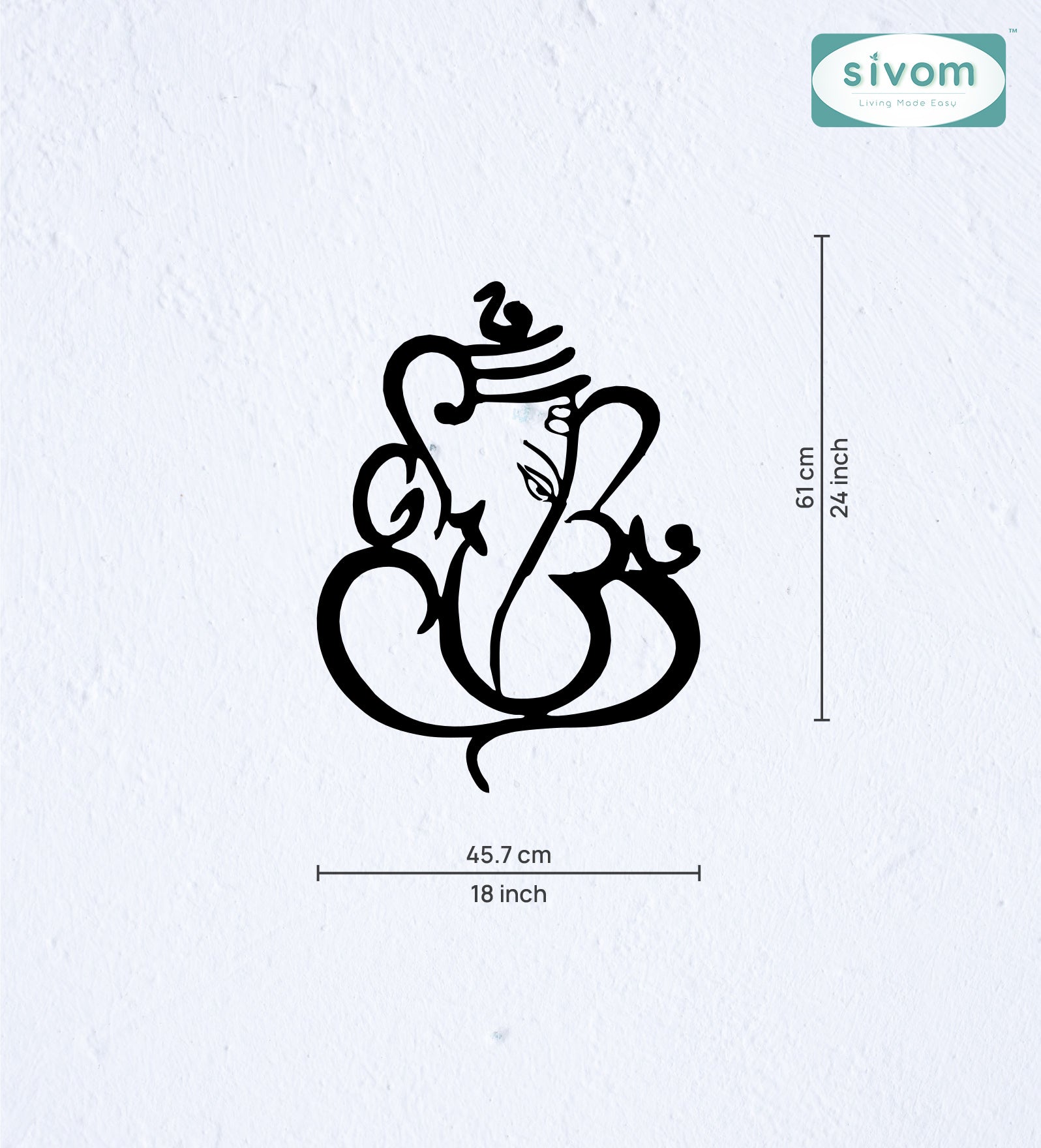 Sivom SIVOM 3DFrame Modular Wall Decor for Modern Homes | Elegant Design & Premium Finish