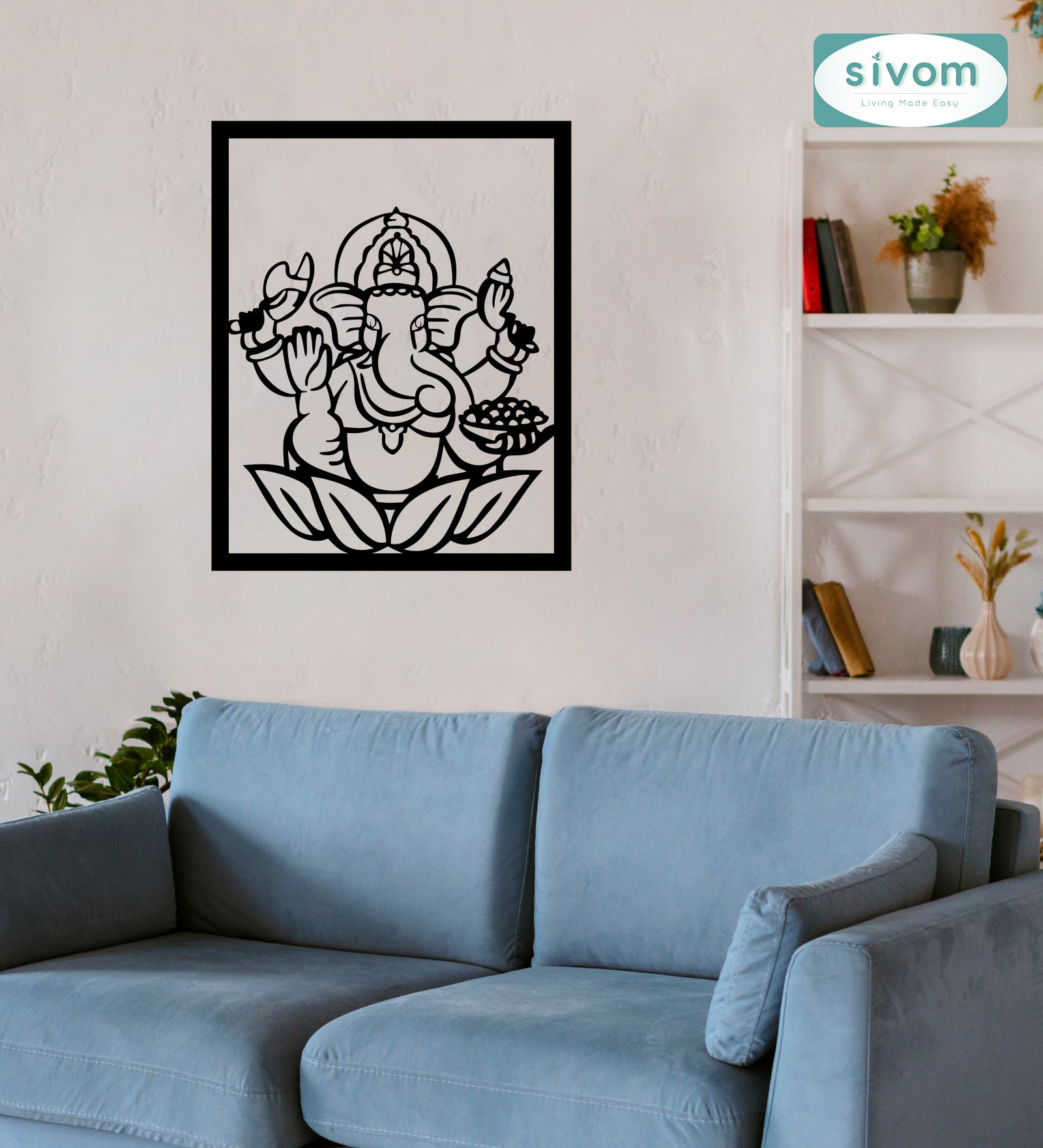 Sivom SIVOM 3DFrame Modular Wall Decor for Modern Homes | Elegant Design & Premium Finish