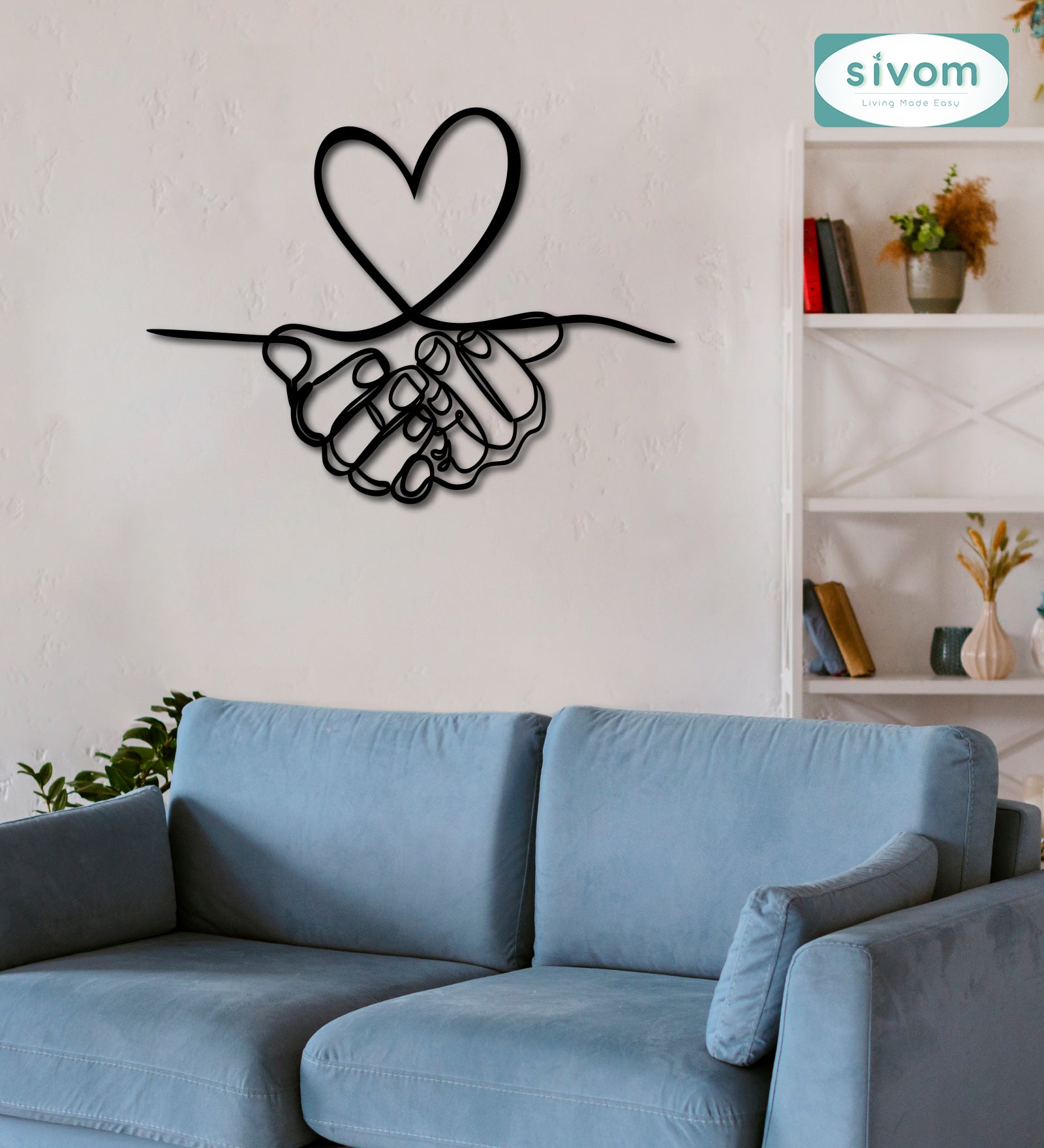 Sivom SIVOM 3DFrame Modular Wall Decor for Modern Homes | Elegant Design & Premium Finish