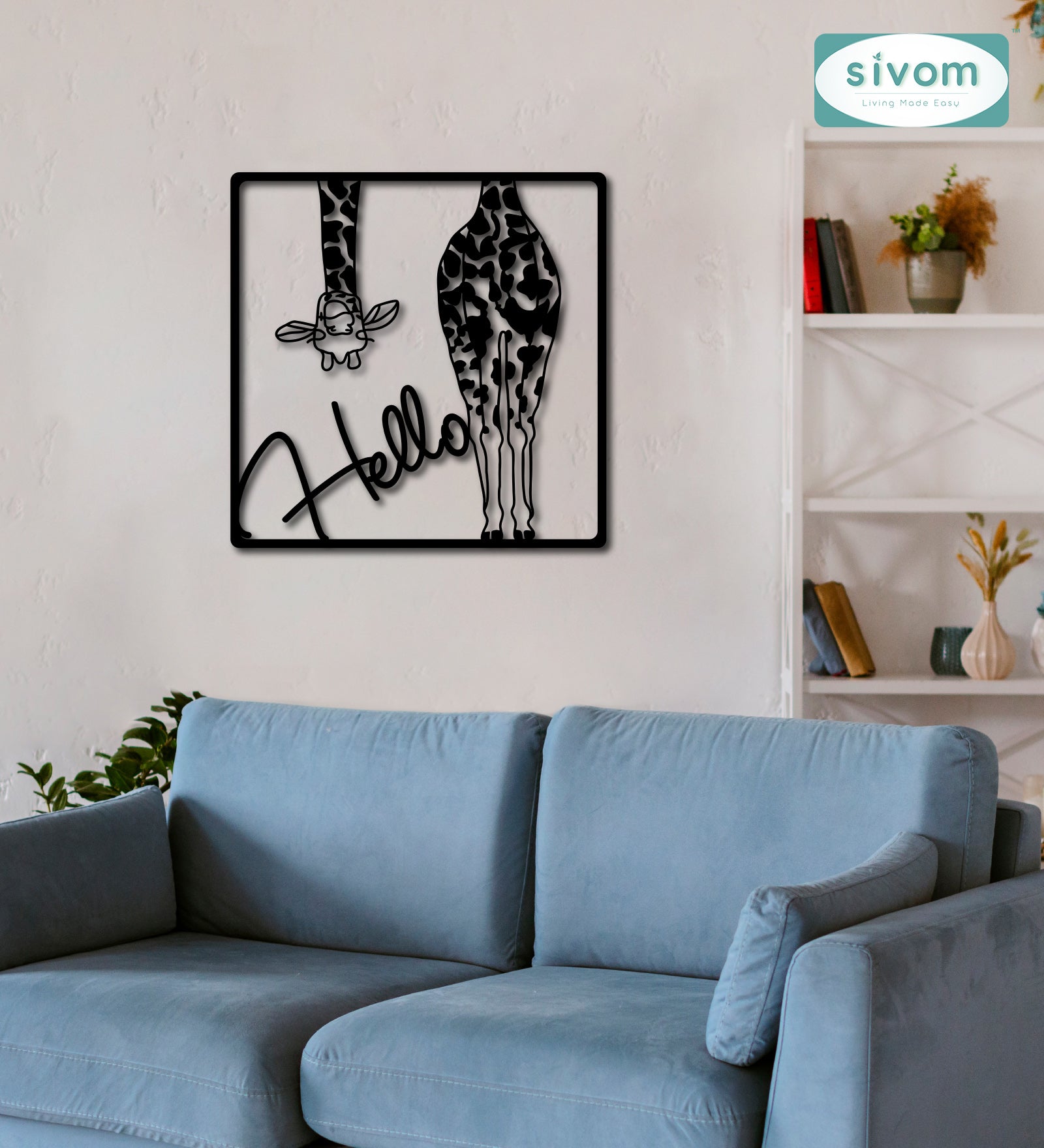 Sivom SIVOM 3DFrame Modular Wall Decor for Modern Homes | Elegant Design & Premium Finish