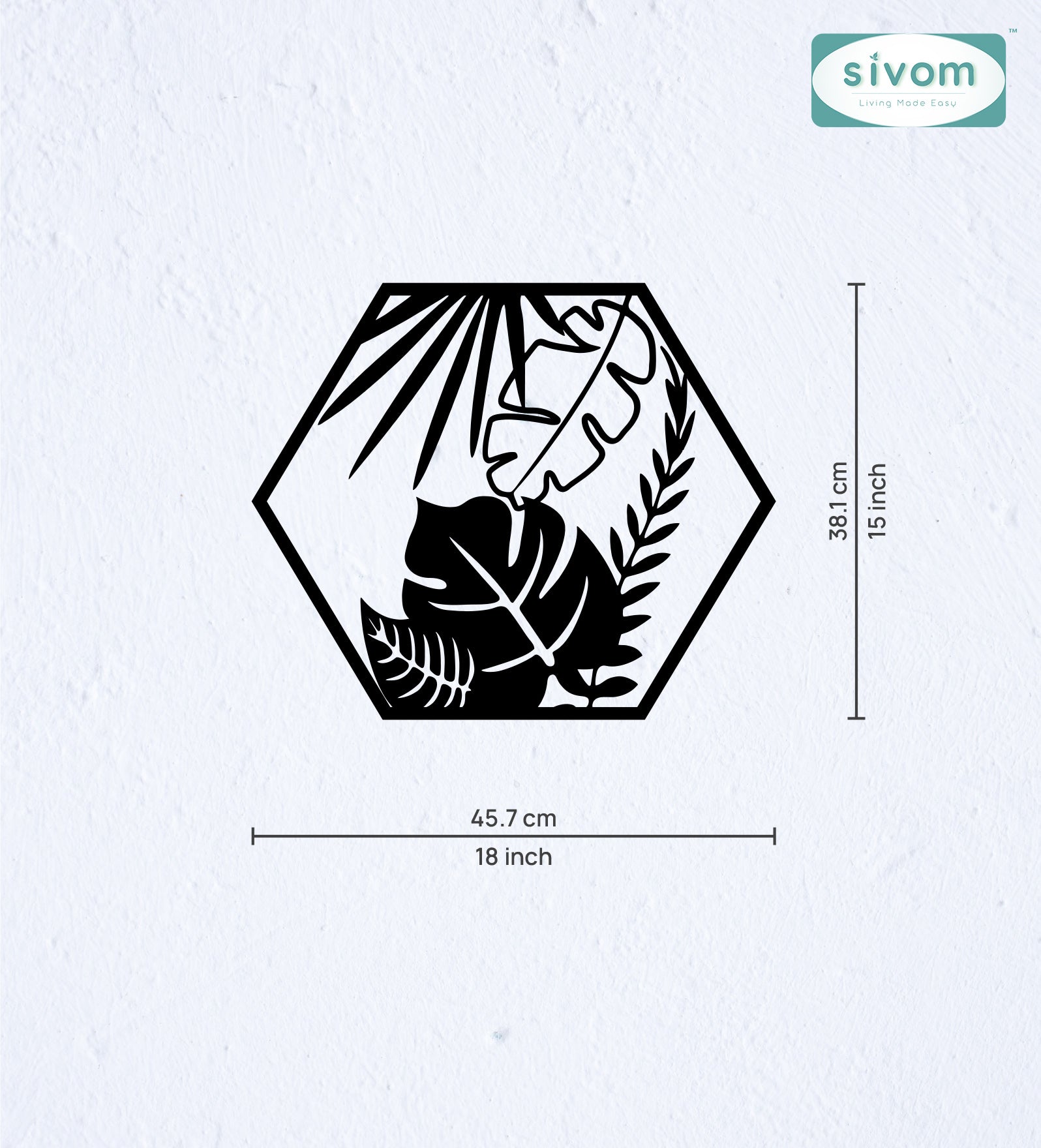 Sivom SIVOM Frame Modular Wall Decor for Modern Homes | Elegant Design & Premium Finish