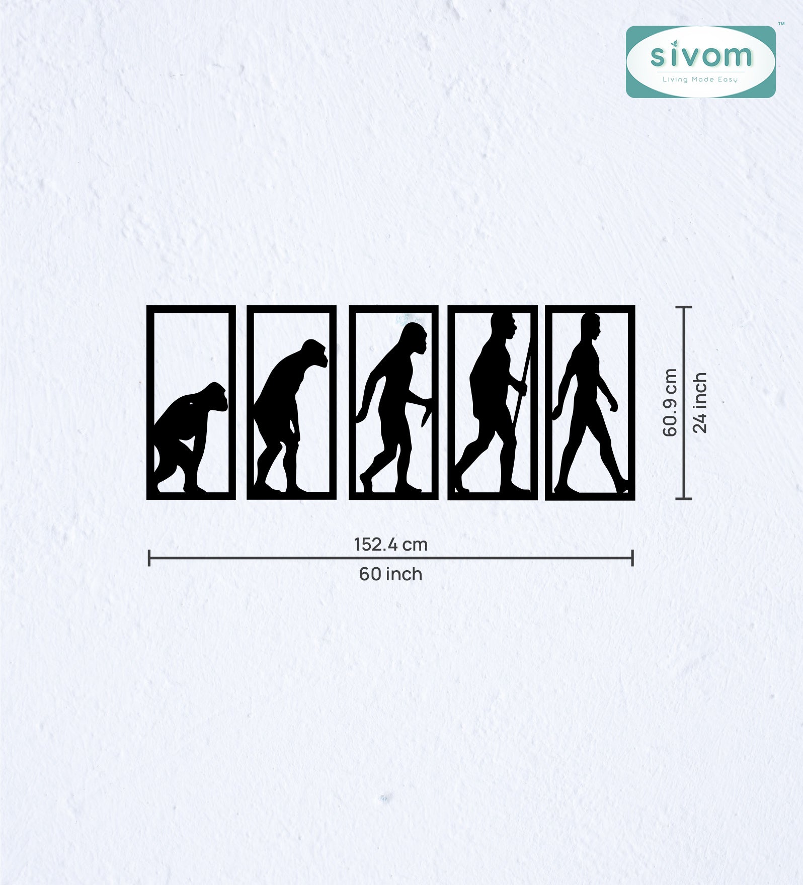Sivom SIVOM Frame Modular Wall Decor for Modern Homes | Elegant Design & Premium Finish