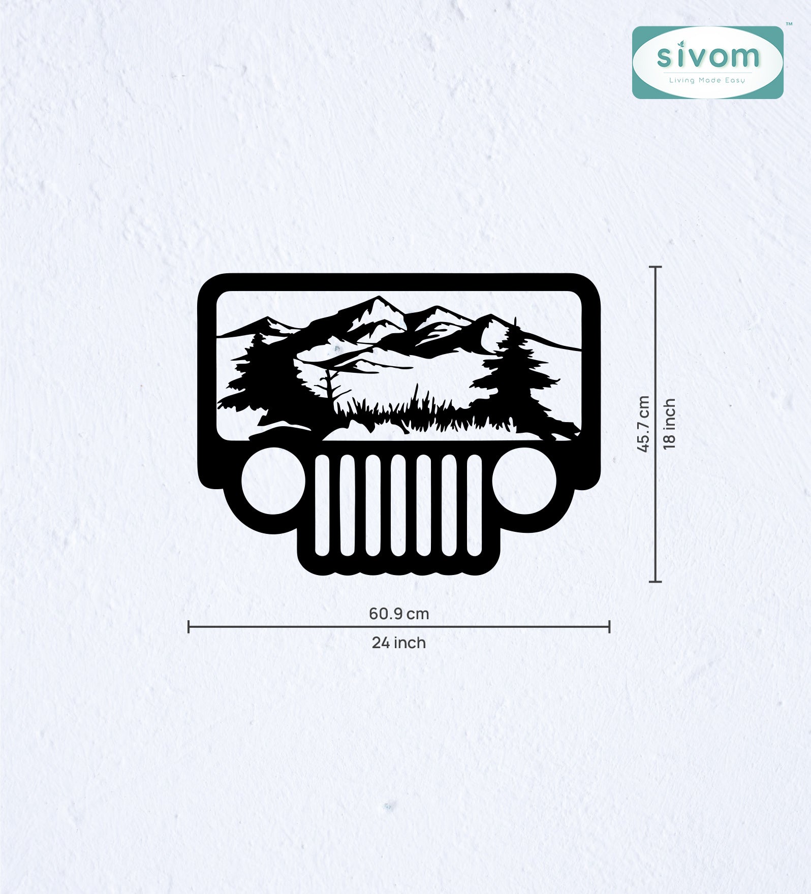 Sivom SIVOM Frame Modular Wall Decor for Modern Homes | Elegant Design & Premium Finish