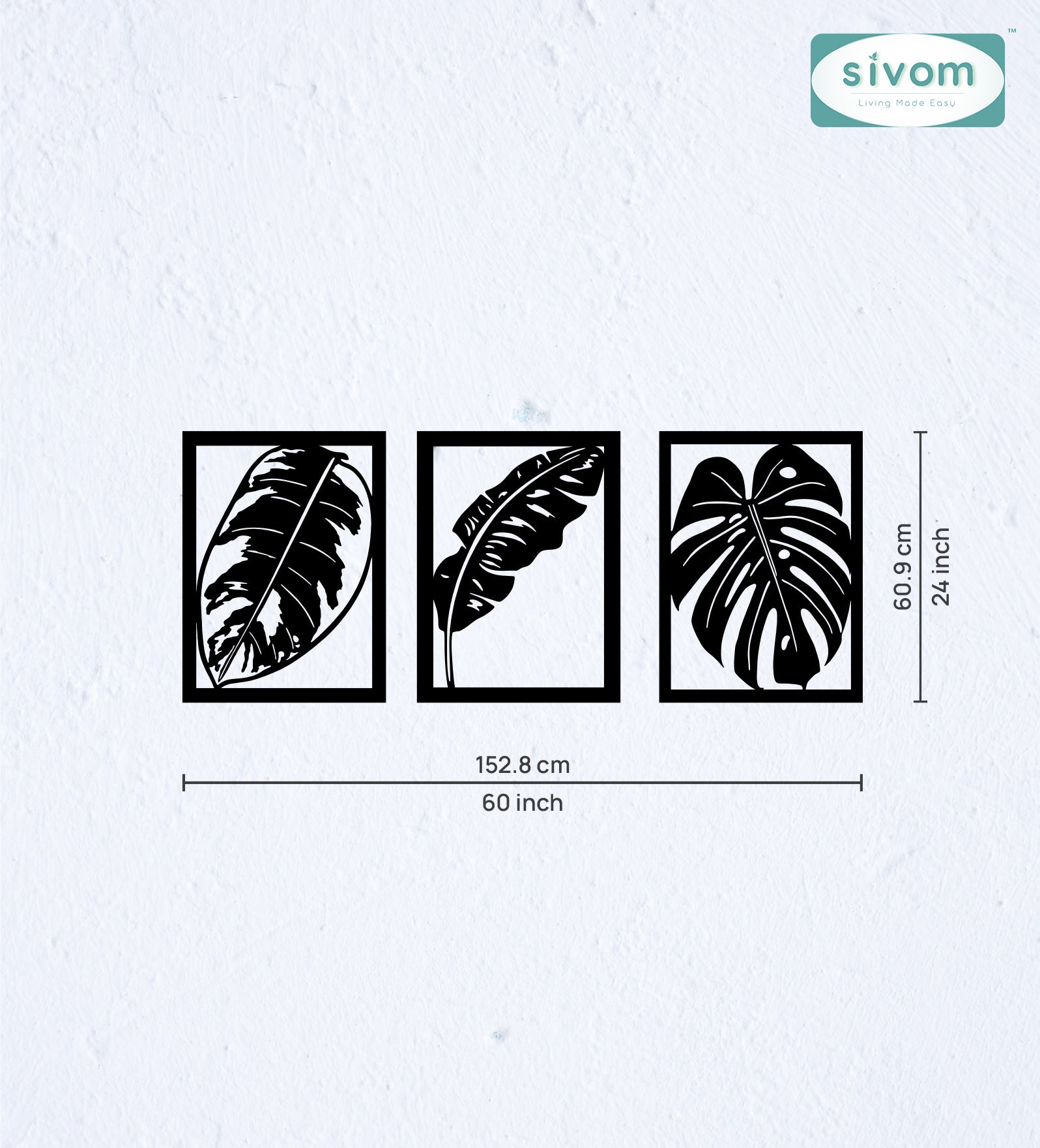 Sivom SIVOM Frame Modular Wall Decor for Modern Homes | Elegant Design & Premium Finish