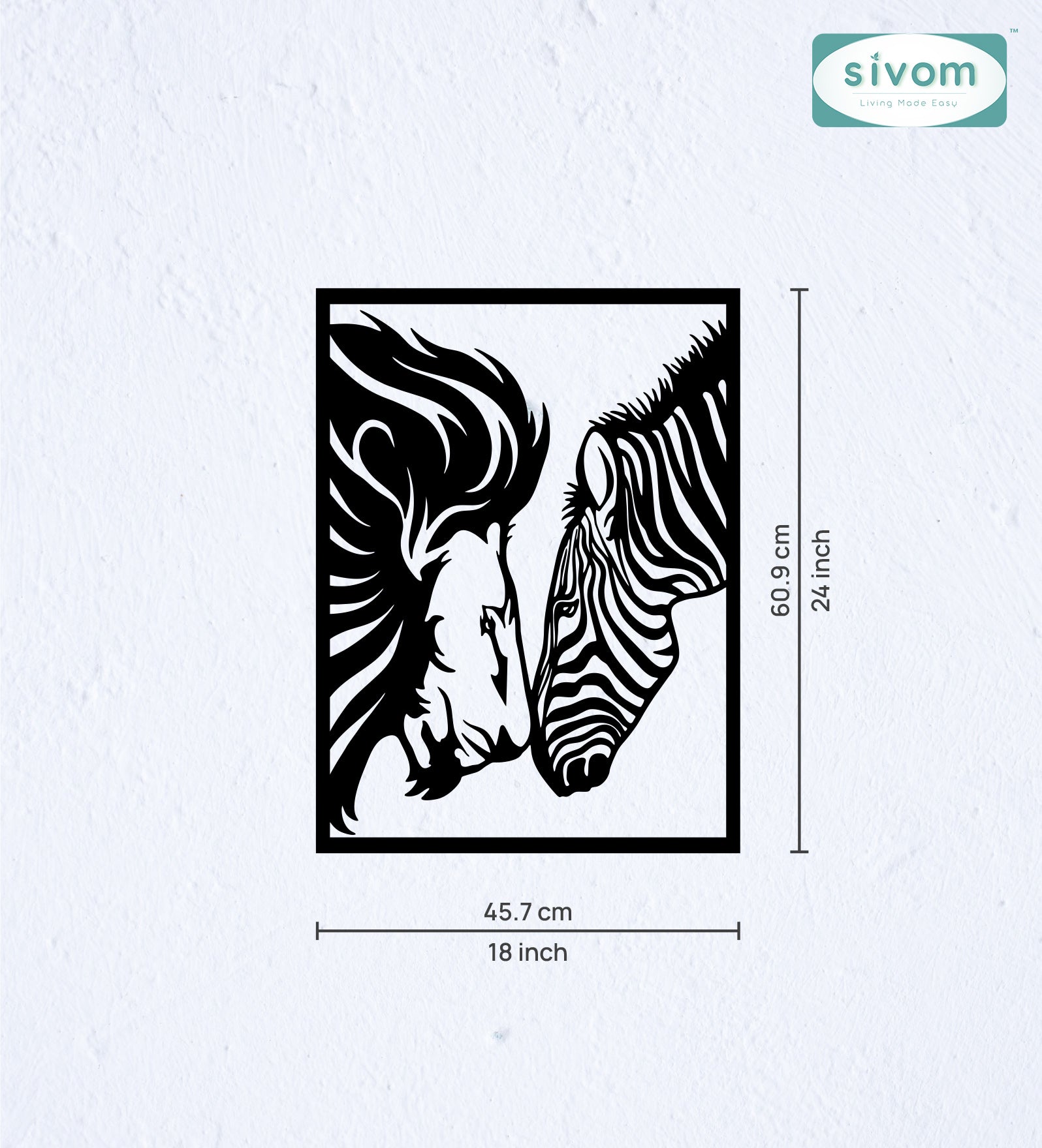 Sivom SIVOM Frame Modular Wall Decor for Modern Homes | Elegant Design & Premium Finish