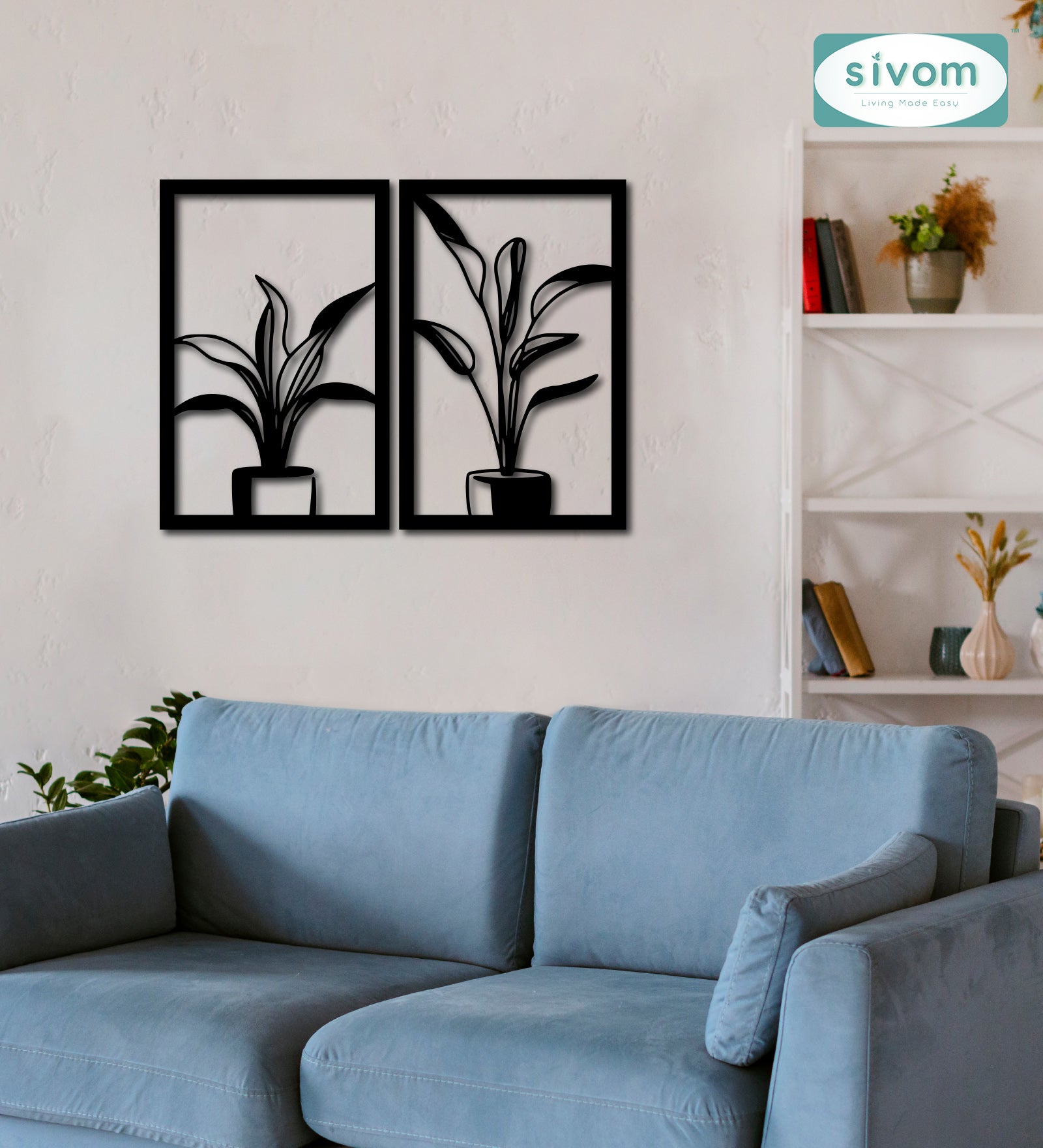 Sivom SIVOM Frame Modular Wall Decor for Modern Homes | Elegant Design & Premium Finish