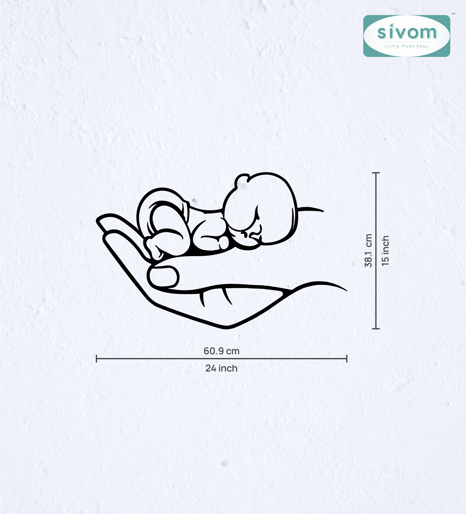 Sivom SIVOM Frame Modular Wall Decor for Modern Homes | Elegant Design & Premium Finish