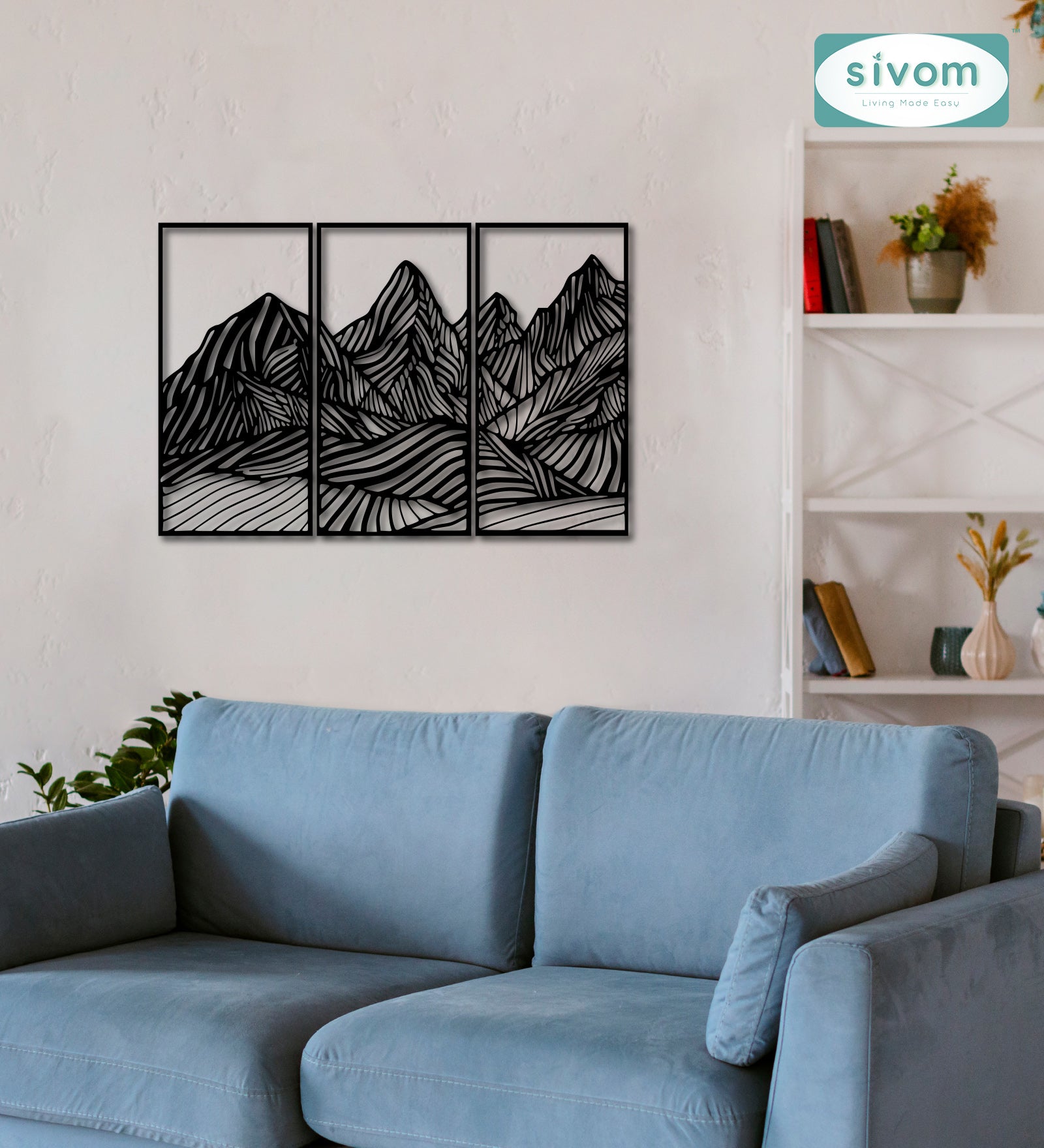 Sivom SIVOM Frame Modular Wall Decor for Modern Homes | Elegant Design & Premium Finish