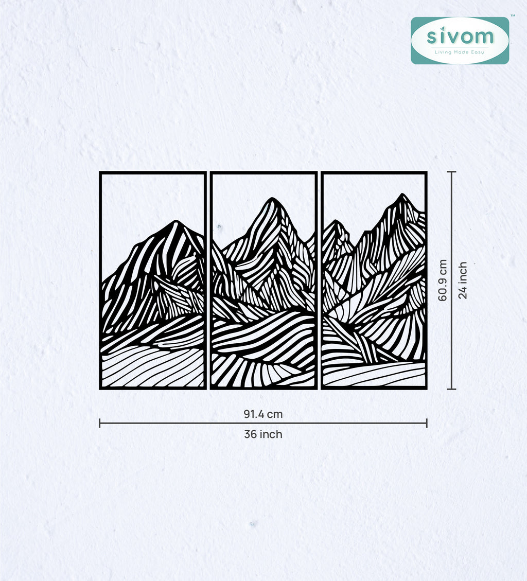 Sivom SIVOM Frame Modular Wall Decor for Modern Homes | Elegant Design & Premium Finish