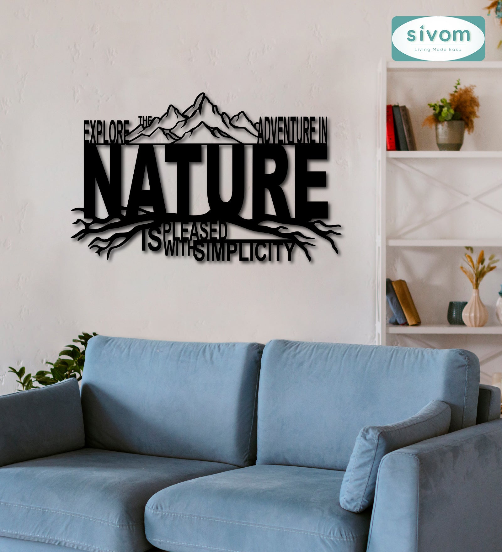 Sivom SIVOM Frame Modular Wall Decor for Modern Homes | Elegant Design & Premium Finish