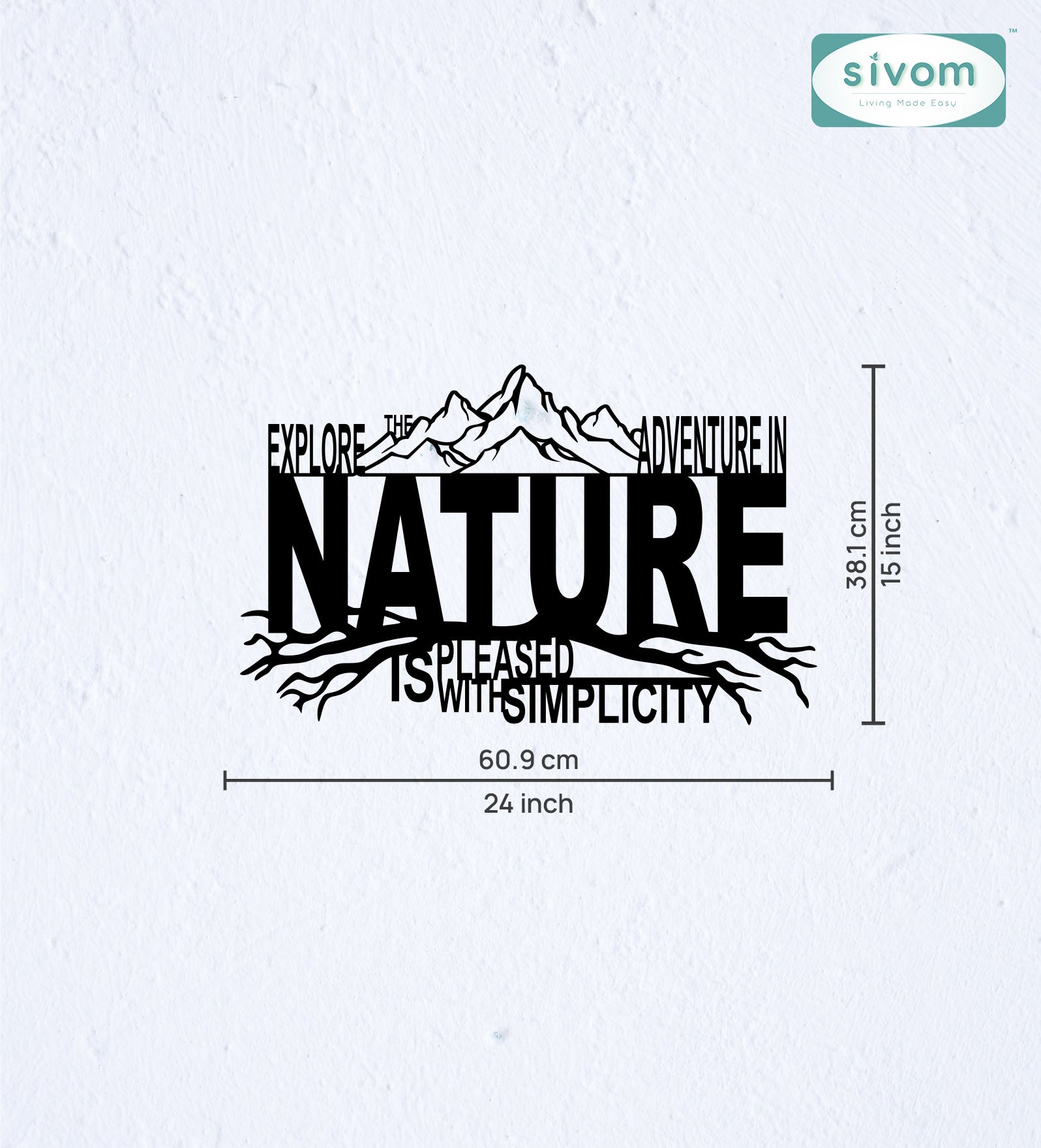 Sivom SIVOM Frame Modular Wall Decor for Modern Homes | Elegant Design & Premium Finish