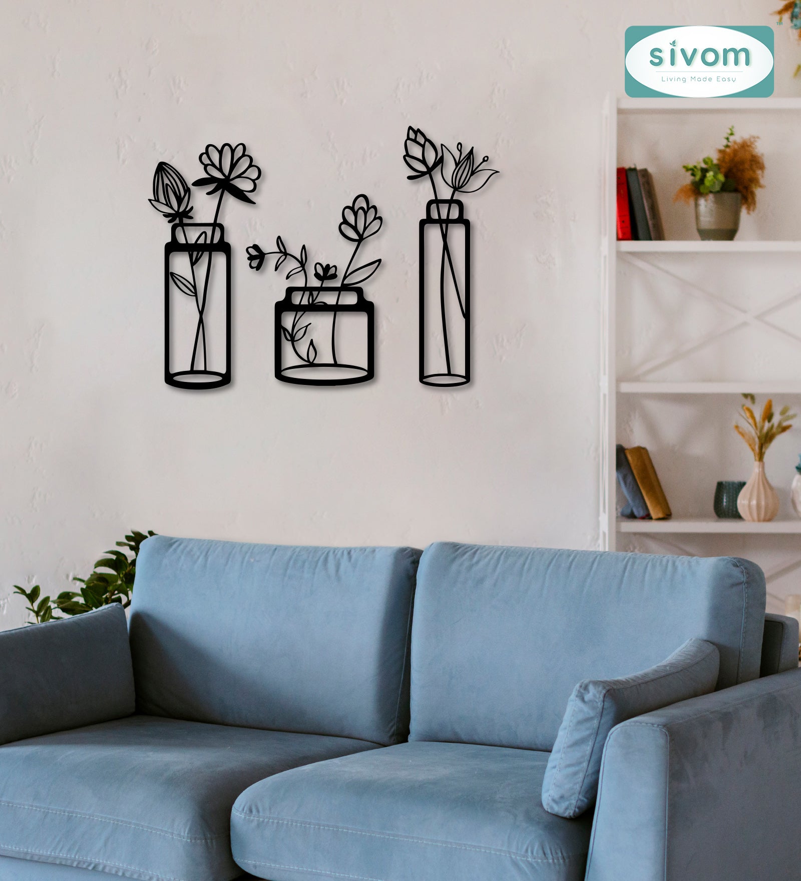 Sivom SIVOM Frame Modular Wall Decor for Modern Homes | Elegant Design & Premium Finish
