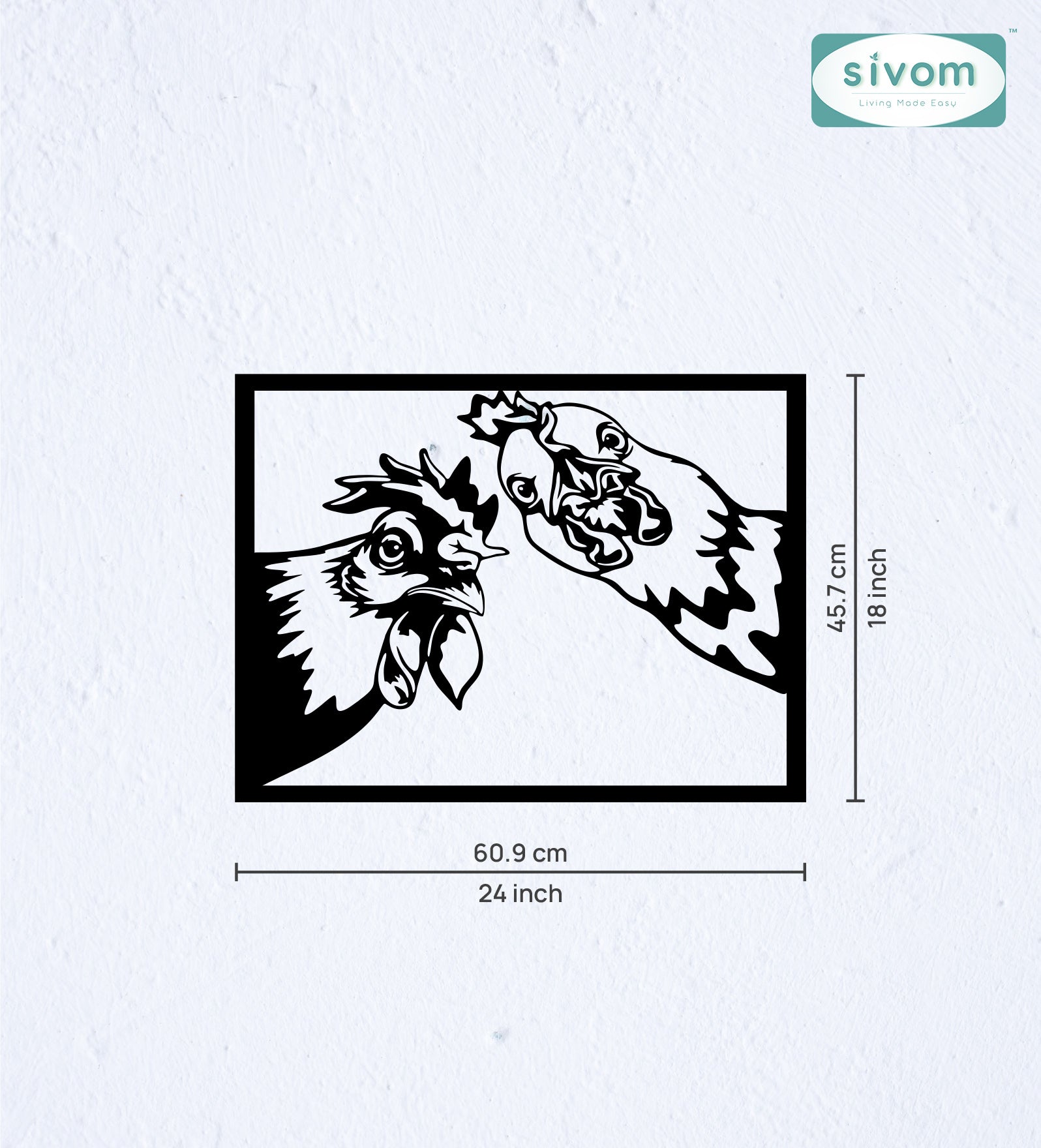 Sivom SIVOM Modular Wall Decor for Modern Homes | Elegant Design & Premium Finish