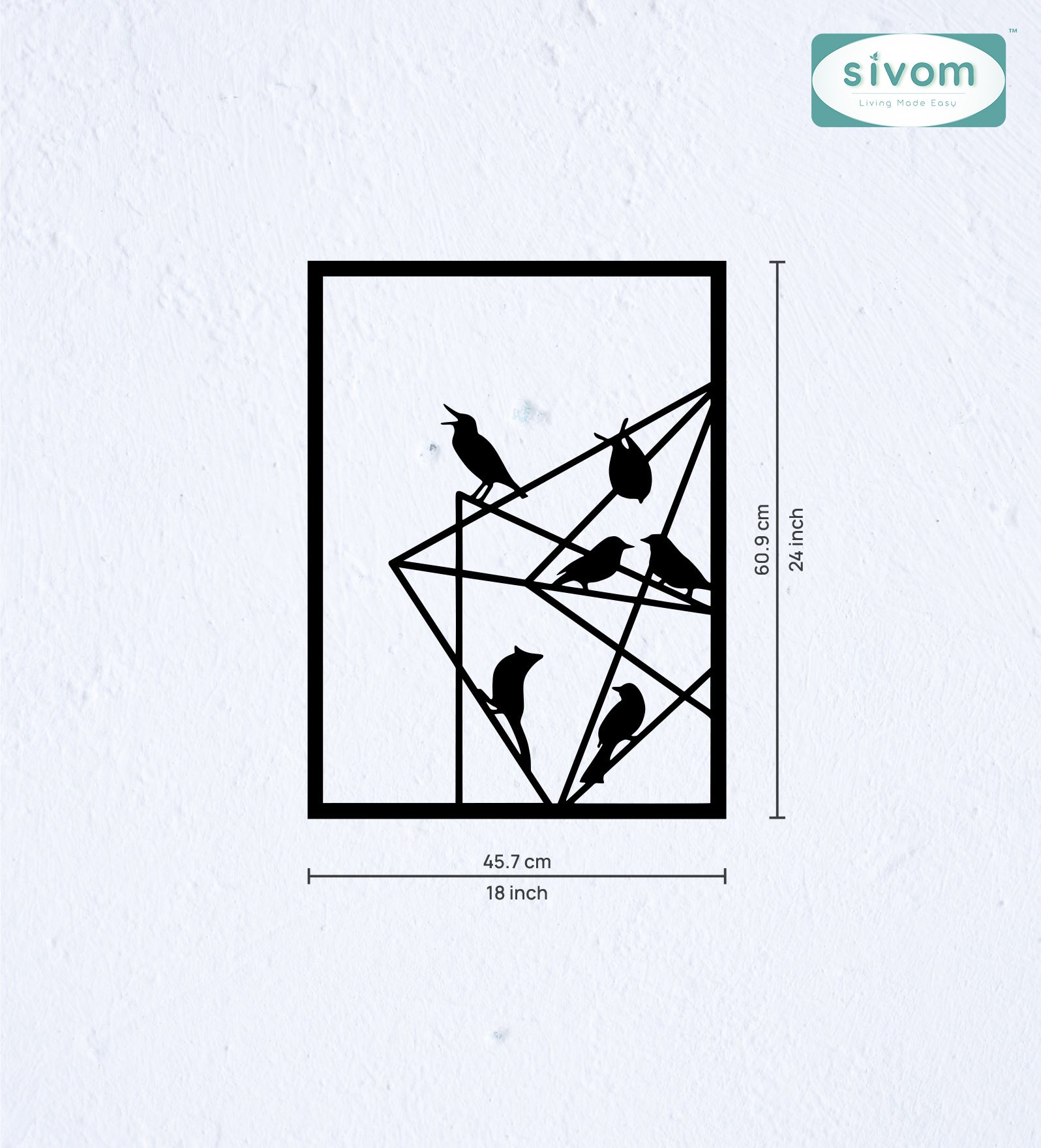 Sivom SIVOM Modular Wall Decor for Modern Homes | Elegant Design & Premium Finish