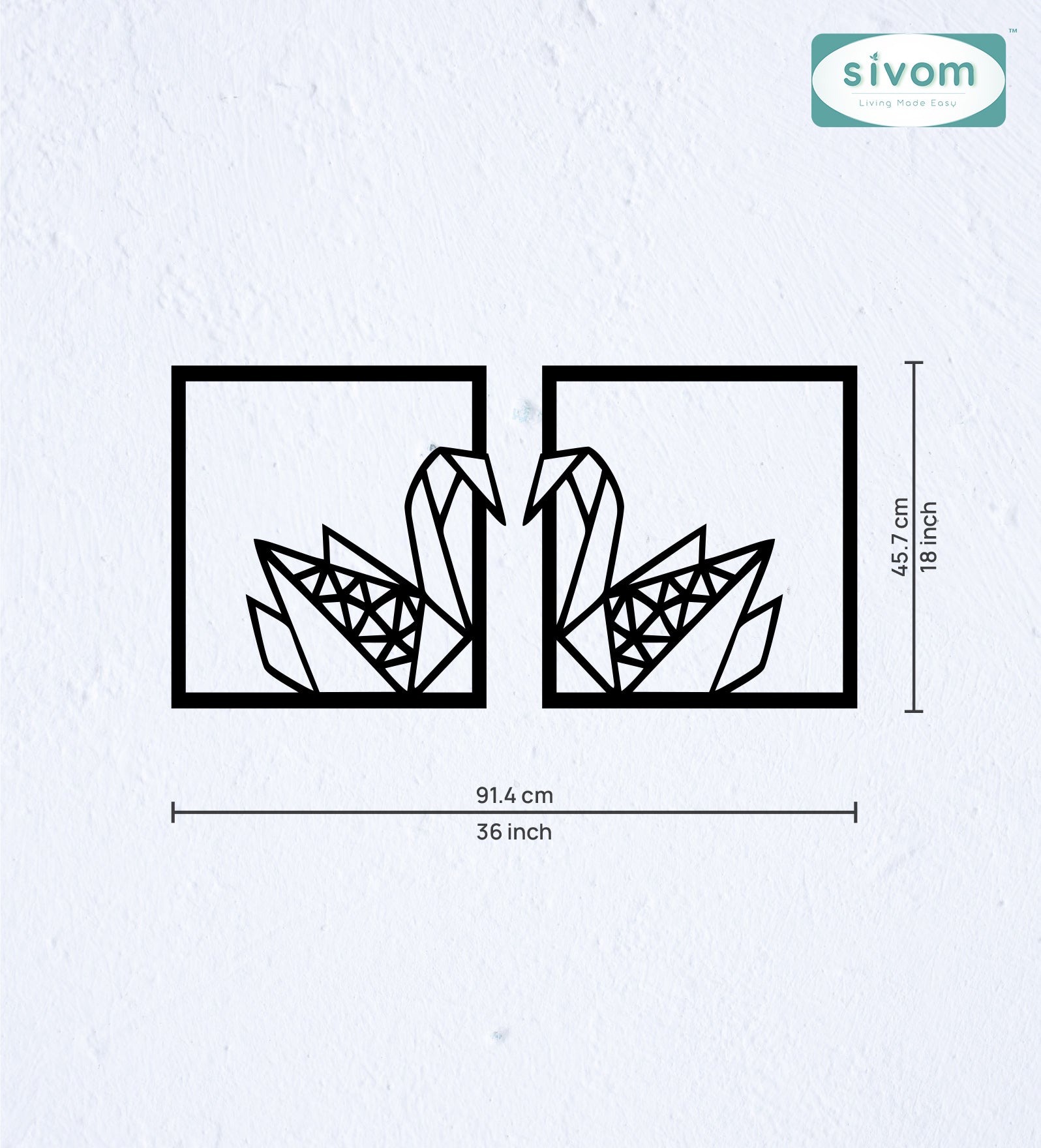 Sivom SIVOM Modular Wall Decor for Modern Homes | Elegant Design & Premium Finish