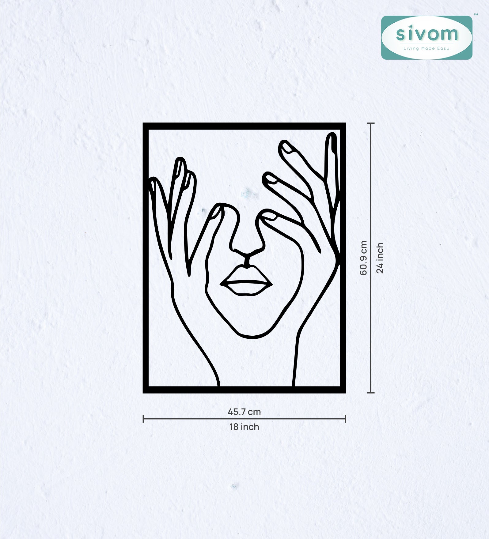 Sivom SIVOM Modular Wall Decor for Modern Homes | Elegant Design & Premium Finish