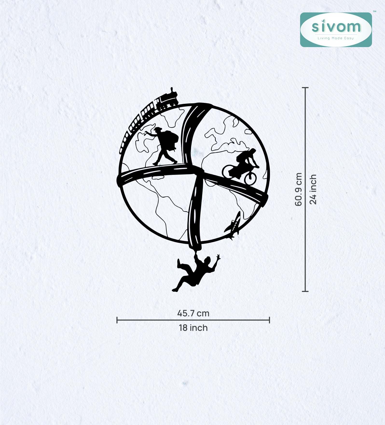 Sivom SIVOM Modular Wall Decor for Modern Homes | Elegant Design & Premium Finish