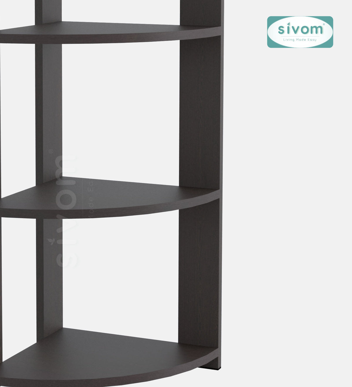 SIVOM SNOW Multipurpose Storage Unit/Chest of 6 Drawers Engineered Wood Free Standing Cabinet for Modern Homes | Elegant Design & Premium Finish