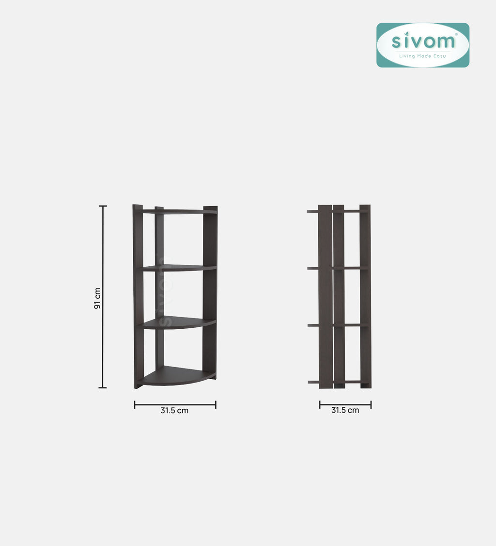 SIVOM SNOW Multipurpose Storage Unit/Chest of 6 Drawers Engineered Wood Free Standing Cabinet for Modern Homes | Elegant Design & Premium Finish