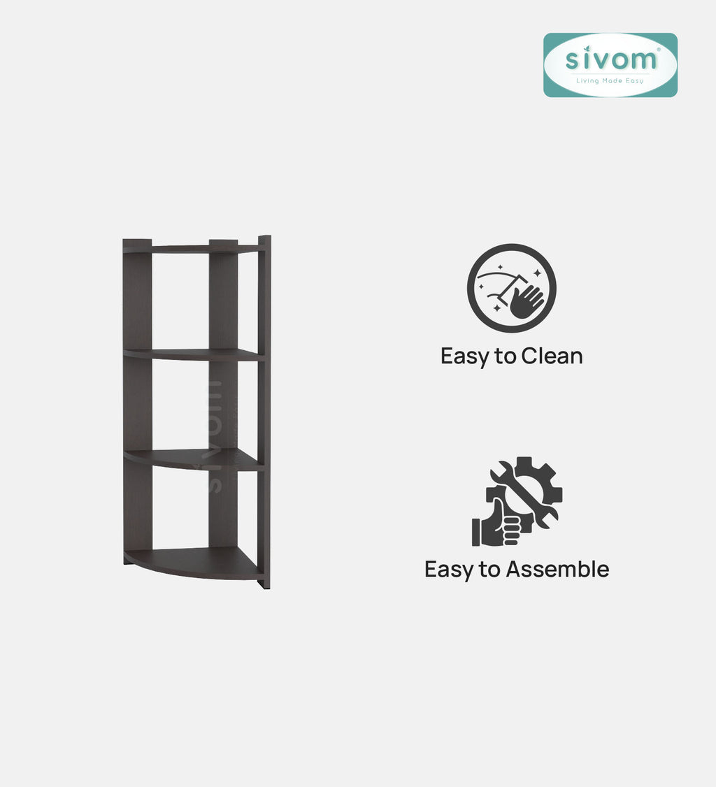 SIVOM SNOW Multipurpose Storage Unit/Chest of 6 Drawers Engineered Wood Free Standing Cabinet for Modern Homes | Elegant Design & Premium Finish