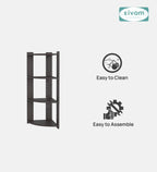 SIVOM SNOW Multipurpose Storage Unit/Chest of 6 Drawers Engineered Wood Free Standing Cabinet for Modern Homes | Elegant Design & Premium Finish