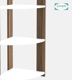SIVOM SNOW Multipurpose Storage Unit/Chest of 6 Drawers Engineered Wood Free Standing Cabinet for Modern Homes | Elegant Design & Premium Finish