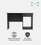 SIVOM Soffi Home/Office Engineered Wood Executive Desk for Modern Homes | Elegant Design & Premium Finish