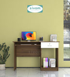SIVOM Soffi Home/Office Engineered Wood Executive Desk for Modern Homes | Elegant Design & Premium Finish