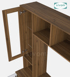 Sivom SIVOM SOUL Multipurpose TV Unit fits upto 43 inch with Storage Engineered Wood TV Entertainment Unit for Modern Homes | Elegant Design & Premium Finish