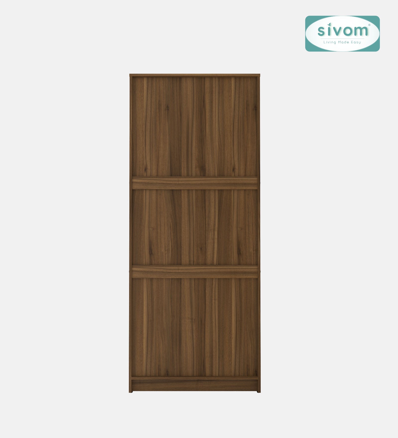 Sivom SIVOM Spacy Multipurpose 2 Door Wardrobe / Engineered Wood 2 Door Wardrobe for Modern Homes | Elegant Design & Premium Finish