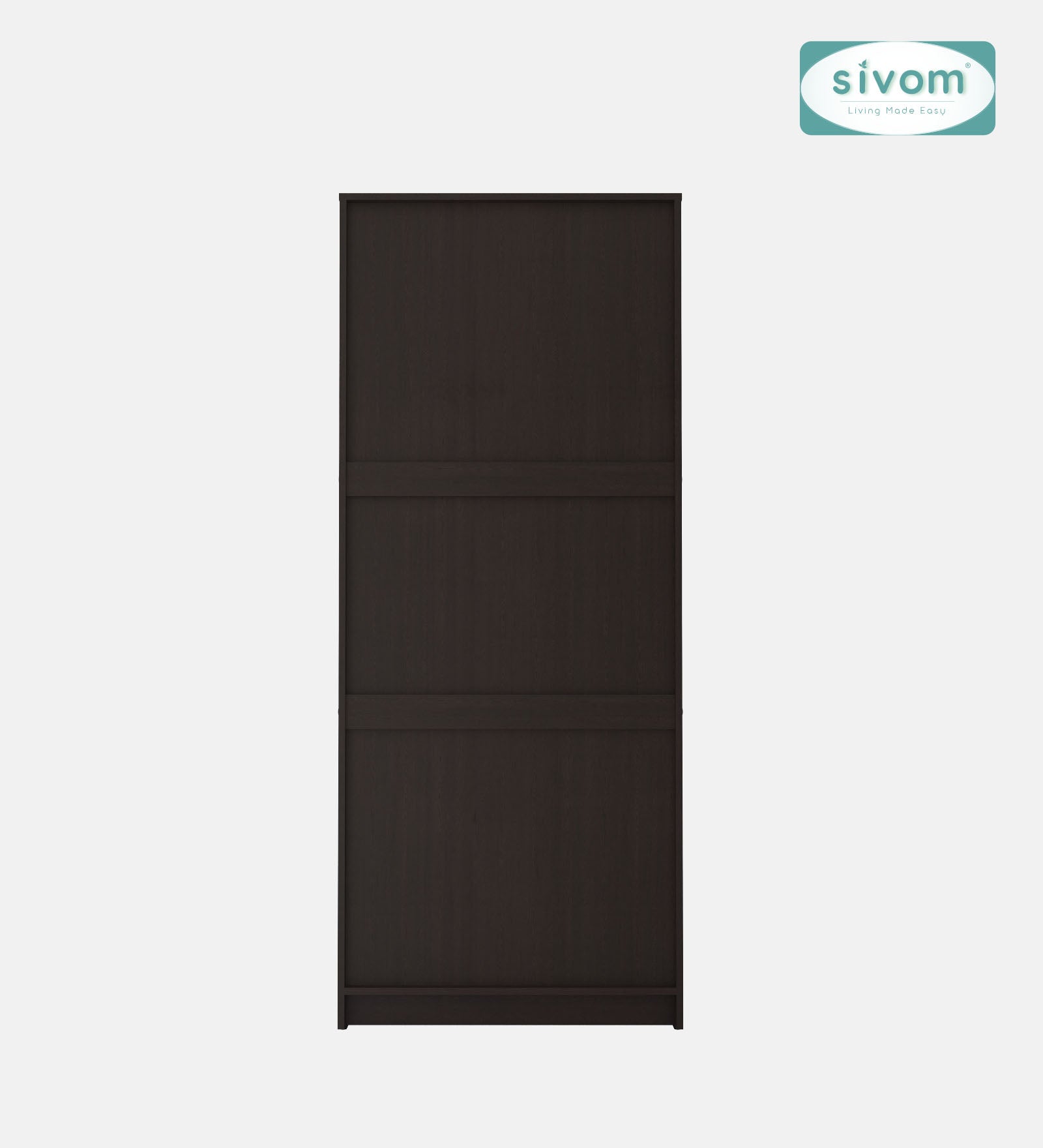 Sivom SIVOM Spacy Multipurpose 2 Door Wardrobe / Engineered Wood 2 Door Wardrobe for Modern Homes | Elegant Design & Premium Finish