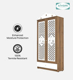 Sivom SIVOM Spree Home Temple/Pooja Unit/Home Mandir/ Engineered Wood Home Temple (Height: 167, Knock Down) for Modern Homes | Elegant Design & Premium Finish