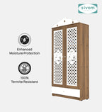 Sivom SIVOM Spree Home Temple/Pooja Unit/Home Mandir/ Engineered Wood Home Temple (Height: 167, Knock Down) for Modern Homes | Elegant Design & Premium Finish