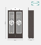 Sivom SIVOM Spree Home Temple/Pooja Unit/Home Mandir/ Engineered Wood Home Temple (Height: 167, Knock Down) for Modern Homes | Elegant Design & Premium Finish