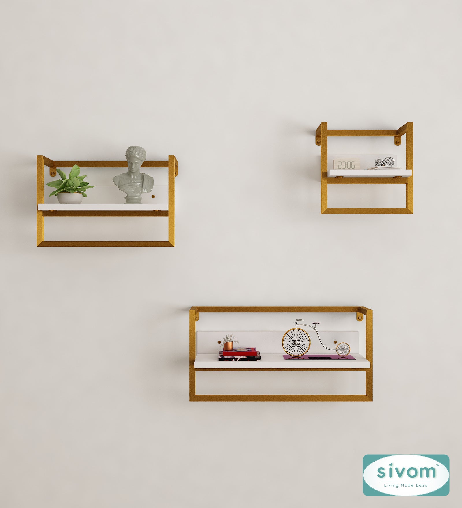 Sivom Sivom Ashley Display Unit for Modern Homes | Elegant Design & Premium Finish