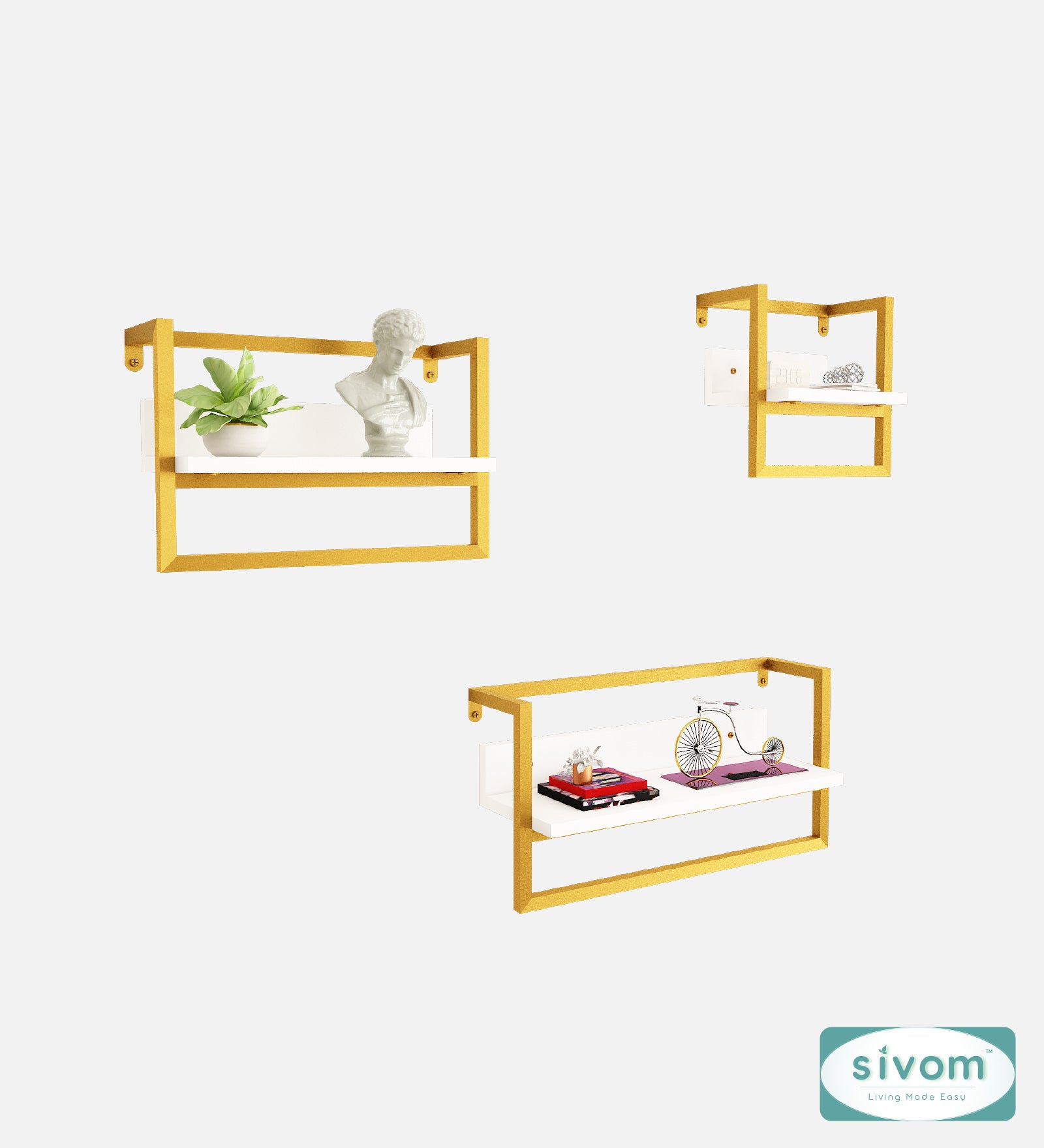 Sivom Sivom Steven Display Unit for Modern Homes | Elegant Design & Premium Finish