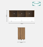 Sivom furniture SIVOM SUMO Multipurpose TV Unit fits upto 43 inch with Storage Engineered Wood TV Entertainment Unit for Modern Homes | Elegant Design & Premium Finish (Copy) (Copy) (Copy) (Copy)