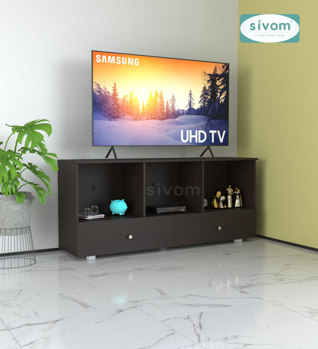 Sivom furniture SIVOM SUMO Multipurpose TV Unit fits upto 43 inch with Storage Engineered Wood TV Entertainment Unit for Modern Homes | Elegant Design & Premium Finish (Copy) (Copy) (Copy) (Copy)