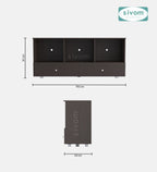 Sivom furniture SIVOM SUMO Multipurpose TV Unit fits upto 43 inch with Storage Engineered Wood TV Entertainment Unit for Modern Homes | Elegant Design & Premium Finish (Copy) (Copy) (Copy) (Copy)