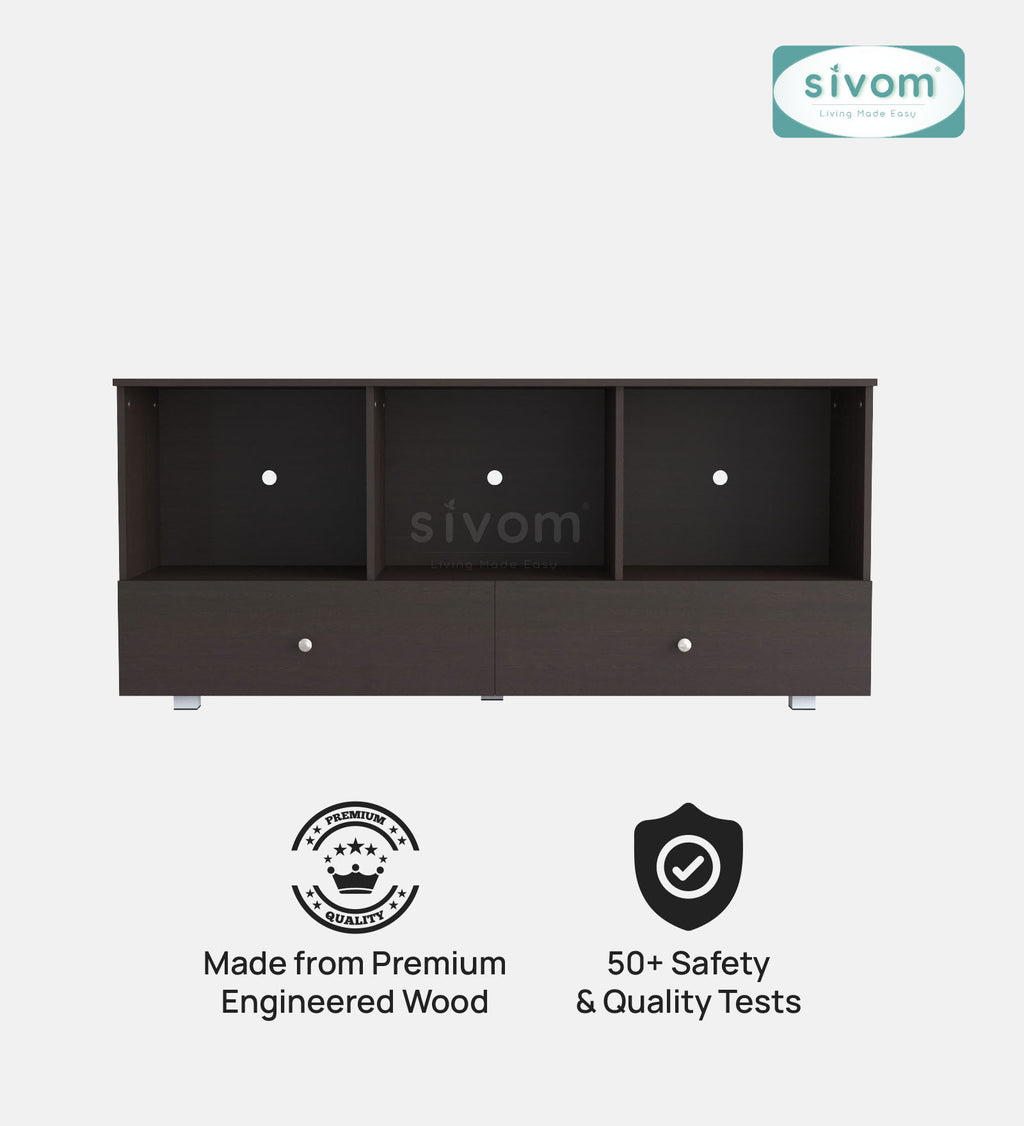 Sivom furniture SIVOM SUMO Multipurpose TV Unit fits upto 43 inch with Storage Engineered Wood TV Entertainment Unit for Modern Homes | Elegant Design & Premium Finish (Copy) (Copy) (Copy) (Copy)