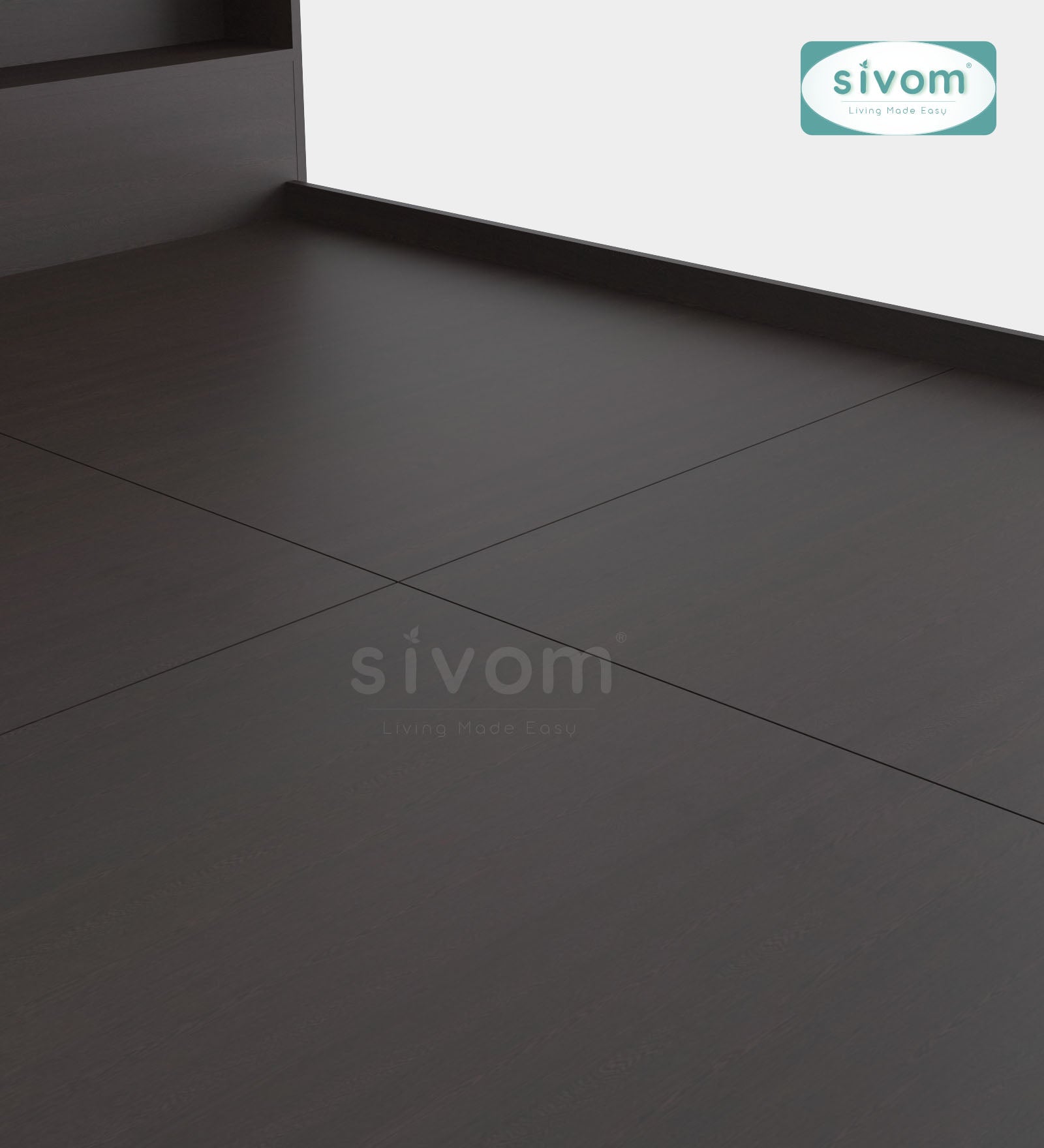 Sivom SIVOM Sylvia Box Bed without Storage Engineered Wood Queen Box Bed for Modern Homes | Elegant Design & Premium Finish