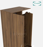 Sivom SIVOM Syntax Multipurpose 2 Door Wardrobe / Engineered Wood 2 Door Wardrobe for Modern Homes | Elegant Design & Premium Finish