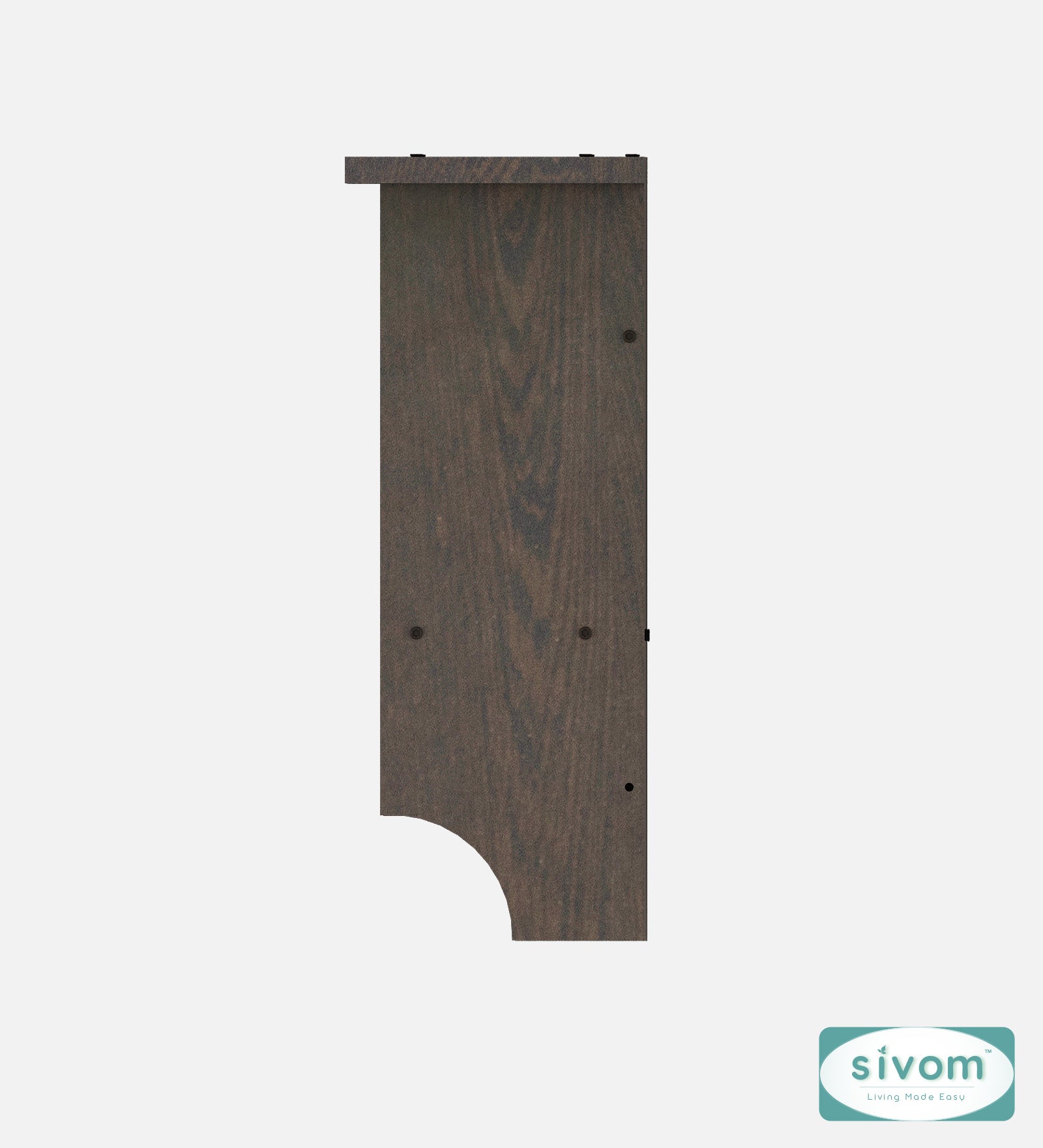 Sivom SIVOM RIO Multipurpose Modular Wall Racks/Shelves/Organiser/Décor Particle Board Wall Shelf (Number of Shelves - 4, ) for Modern Homes | Elegant Design & Premium Finish