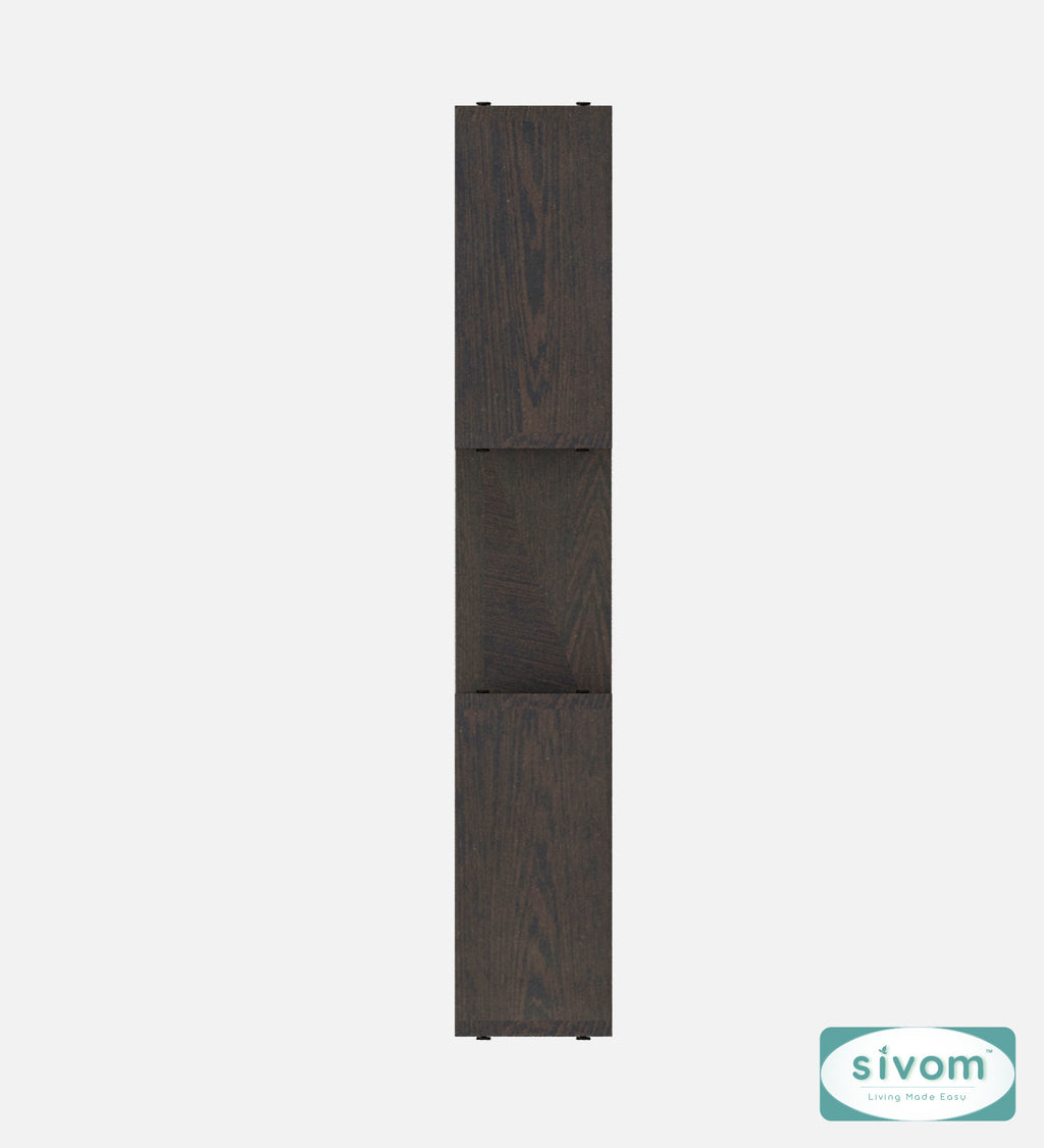 Sivom SIVOM MIZZ Multipurpose Modular Wall Racks/Shelves/Organiser/Décor Particle Board Wall Shelf (Number of Shelves - 6, ) for Modern Homes | Elegant Design & Premium Finish