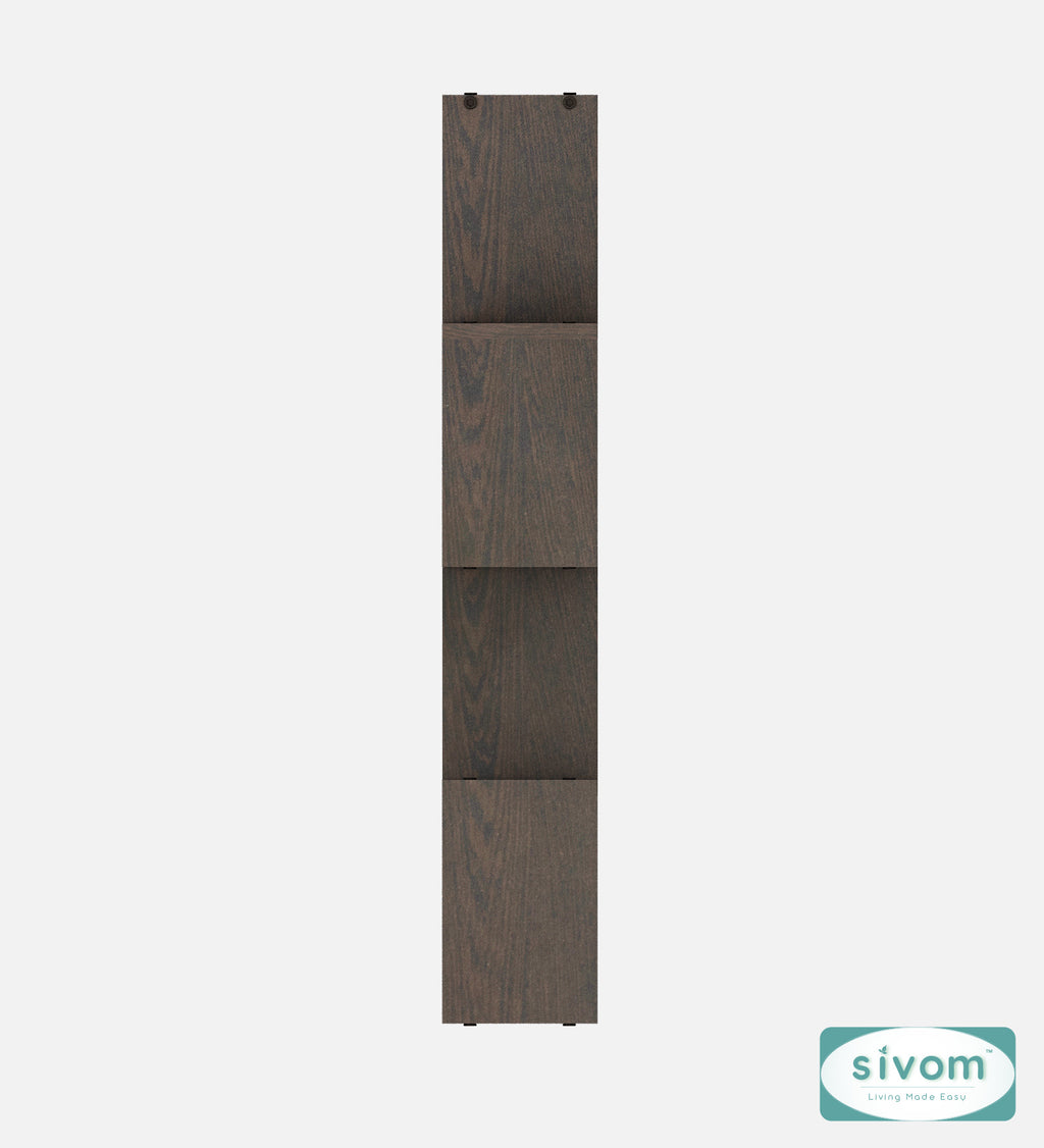 Sivom SIVOM AURA Multipurpose Modular Wall Racks/Shelves/Organiser/Décor Particle Board Wall Shelf (Number of Shelves - 7, ) for Modern Homes | Elegant Design & Premium Finish