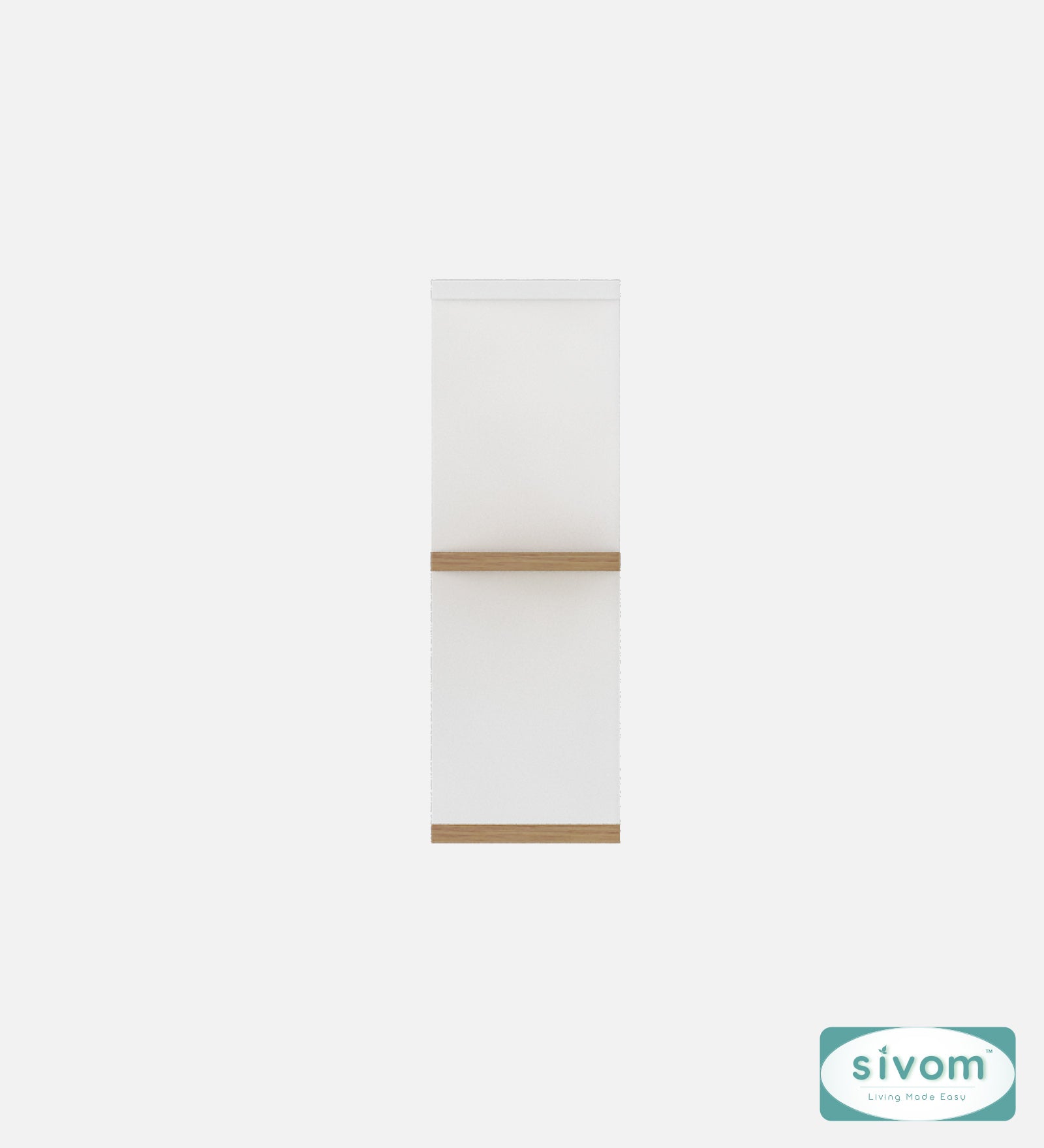 Sivom SIVOM ETHAN Multipurpose Modular Wall Racks/Shelves/Organiser/Décor Particle Board Wall Shelf (Number of Shelves - 5, ) for Modern Homes | Elegant Design & Premium Finish