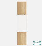 Sivom SIVOM CRIP Multipurpose Modular Wall Racks/Shelves/Organiser/Décor Particle Board Wall Shelf (Number of Shelves - 5, ) for Modern Homes | Elegant Design & Premium Finish