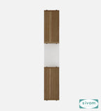 Sivom SIVOM MIZZ Multipurpose Modular Wall Racks/Shelves/Organiser/Décor Particle Board Wall Shelf (Number of Shelves - 6, ) for Modern Homes | Elegant Design & Premium Finish