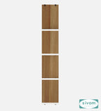 Sivom SIVOM AURA Multipurpose Modular Wall Racks/Shelves/Organiser/Décor Particle Board Wall Shelf (Number of Shelves - 7, ) for Modern Homes | Elegant Design & Premium Finish